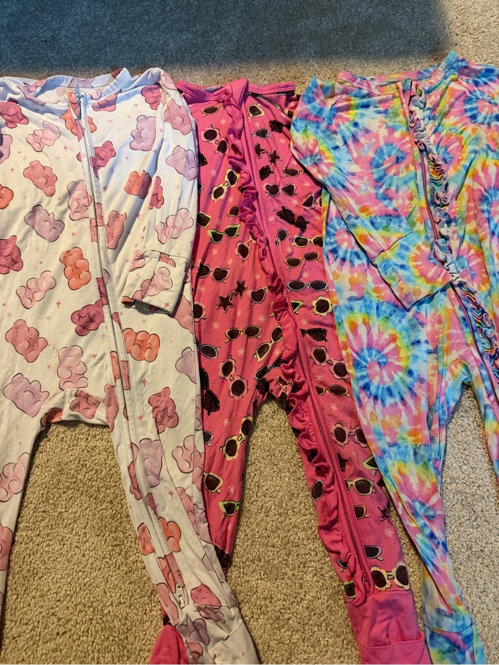 3 pairs of 12-18 month pajamas